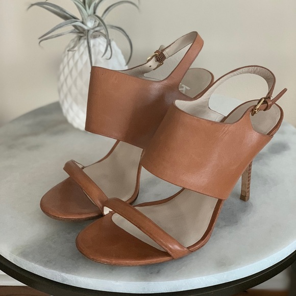 KORS Michael Kors Shoes - Michael Kors brown leather heels